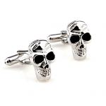 Silver Bug Eyes Skull Cufflinks.jpg